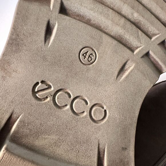 ECCO Men’s 46 (US 12-12.5) Hiking Boots Leather Brown Lace Up Trail Comfort main image 9